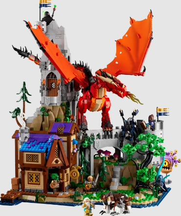 アイデア ダンジョンズ＆ドラゴンズ：レッド・ドラゴンの伝説　レゴ